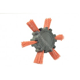 SPAZZOLA A VENTAGLIO IN NYLON PER TRAPAN O DA 100 MM WOLFCRAFT ART. 1512000_4