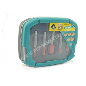SET DI FRESE PER SCANALATURA CODOLO 8 MM WOLFCRAFT ART. 8753000