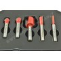 SET DI FRESE PER SCANALATURA CODOLO 8 MM WOLFCRAFT ART. 8753000