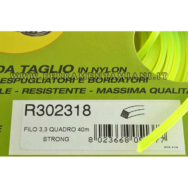 Filo Professionale Quadro Per Decespugliatore COEX LINE - Diametro 2,5 Mm - 59 Metri - FILO - Foto 6