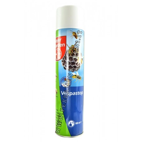 INSETTICIDA VESPASTOP CONTRO VESPE E CALABRONI DA 600 ML