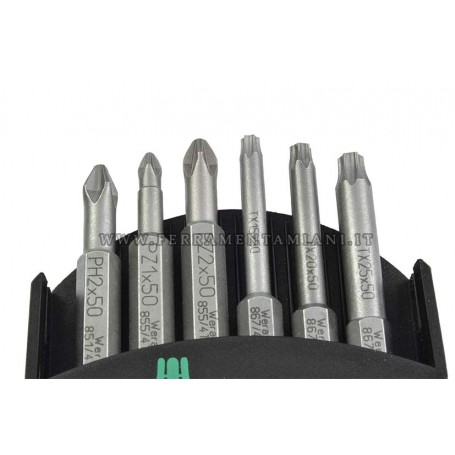 Set Punte Inserto Wera Mini-Check 05056295001 - Cacciaviti E Bits