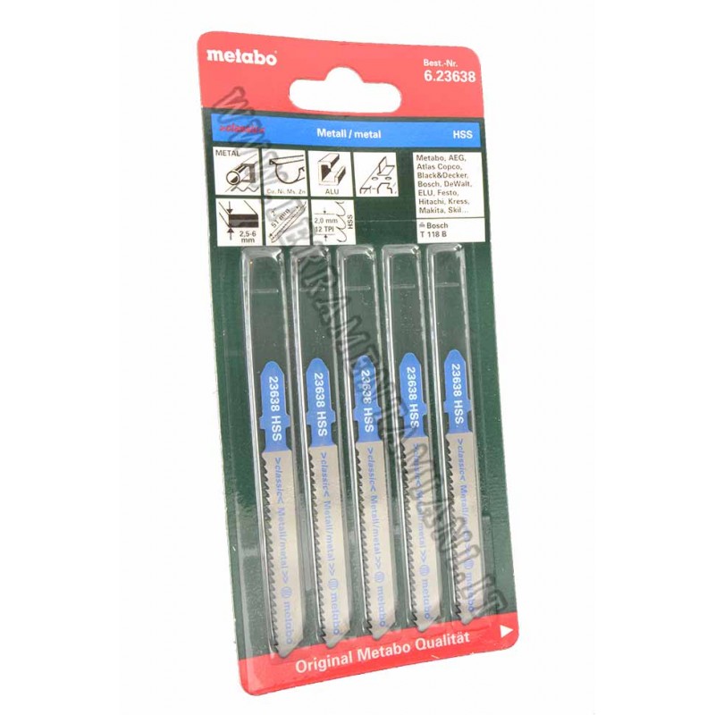 Kwb 621130 Lama Per Sega A Gattuccio, Sega A Traforo E Sega Universale Lama Per Seghetto Alternativo Bimetallo 2 Pz 4009316211304 - Foto 3