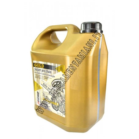 OLIO PROTETTIVO SINTETICO PROFESSIONALE CATENA MOTOSEGA SERIE GOLD 4 LT