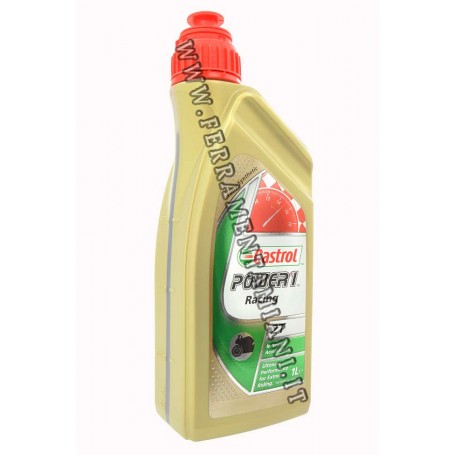 OLIO SINTETICO PER MISCELA CASTROL POWER 1 RACING