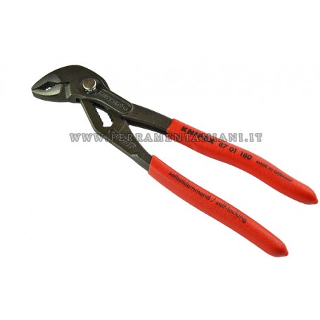 PINZA PROFESSIONALE REGOLABILE KNIPEX COBRA 180 MM 8701180