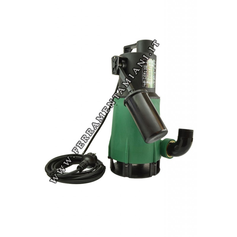 Pompa Sommersa Per Acque Sporche 550W - Con Frangisolidi, Tubo 20m, 18000 L/h - Foto 14