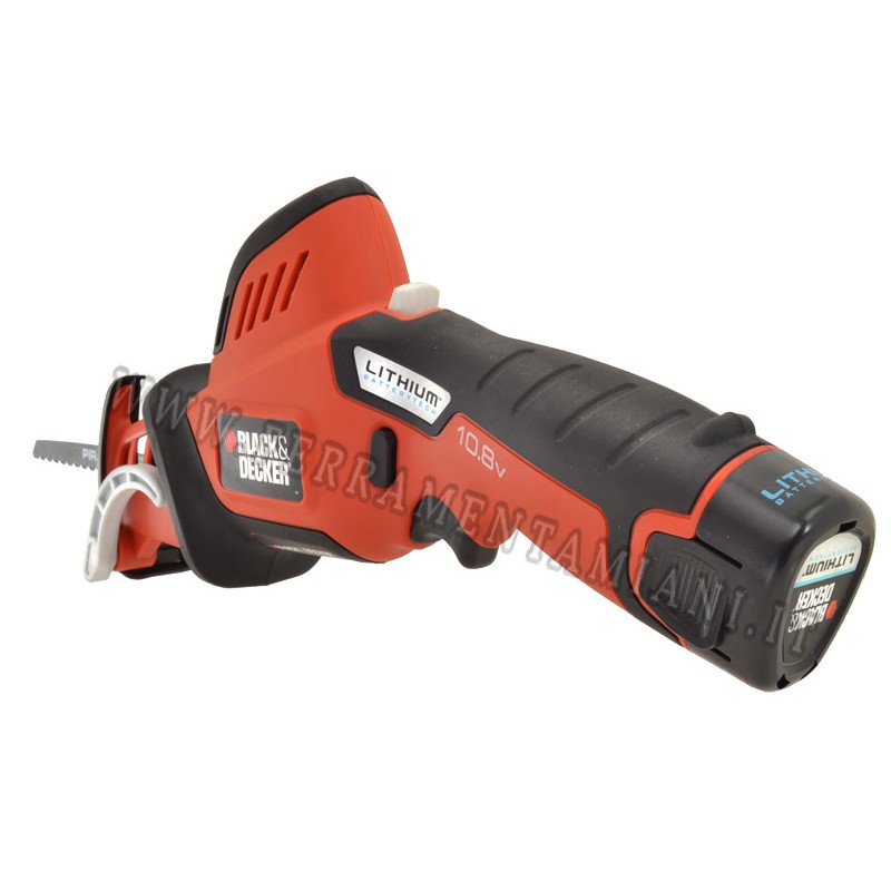 2 Lame Seghetto Piranha Black &amp; Decker Per Potatrice GKC108 10.8V E PSL12 12V &ndash; Ricambio