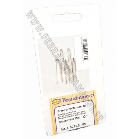 SET DI 5 PUNTE PER INCISORE A CALDO BRENN PETER MINI 5211