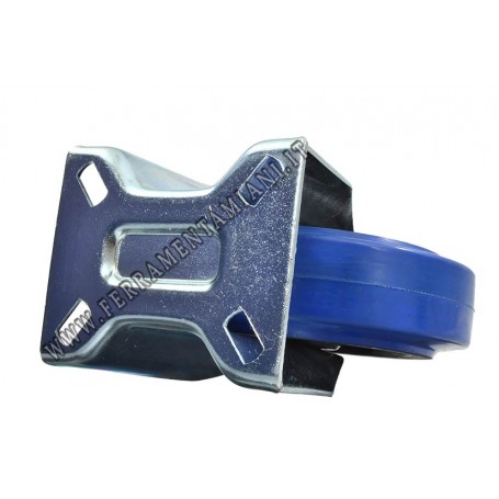 RUOTA PIASTRA GIREVOLE D 100X35 MM NERA IN RESINA FENOLICA | Paride Ferramenta