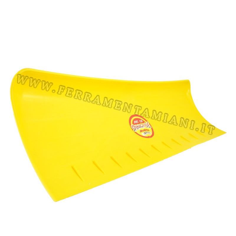 Paletta Spingineve In Polipropilene Fissa Cm 60 X 20 - Multiuso Per Neve E Granaglie - Adatta Per Manico (non Incluso) - Modello MACHX