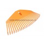 SCOPA LARGA FISKARS IN PLASTICA PER FOGLIE 135020