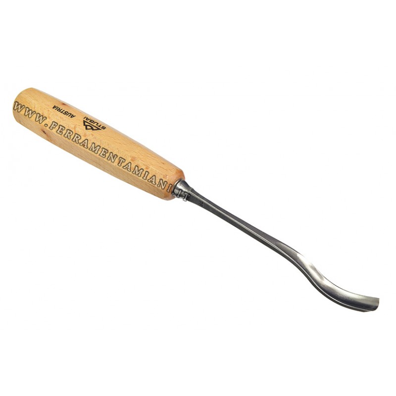 Stubai 526880 Sculptor Gouge with Handle, Model 68, 80 mm