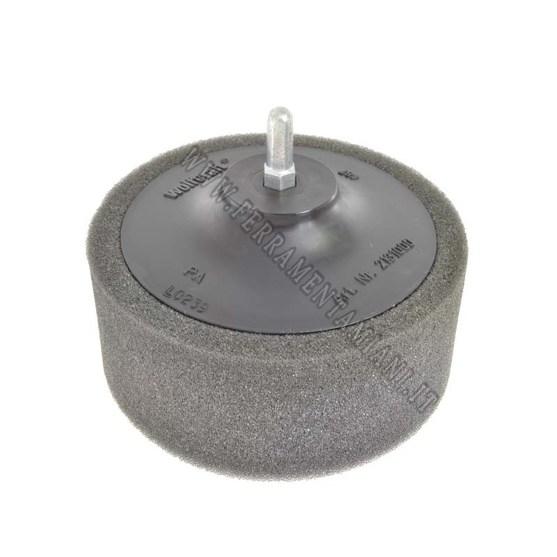 POLYTOP Éponge de polissage pour polisseuse One-Step Pad Bleu 135 x 20 mm