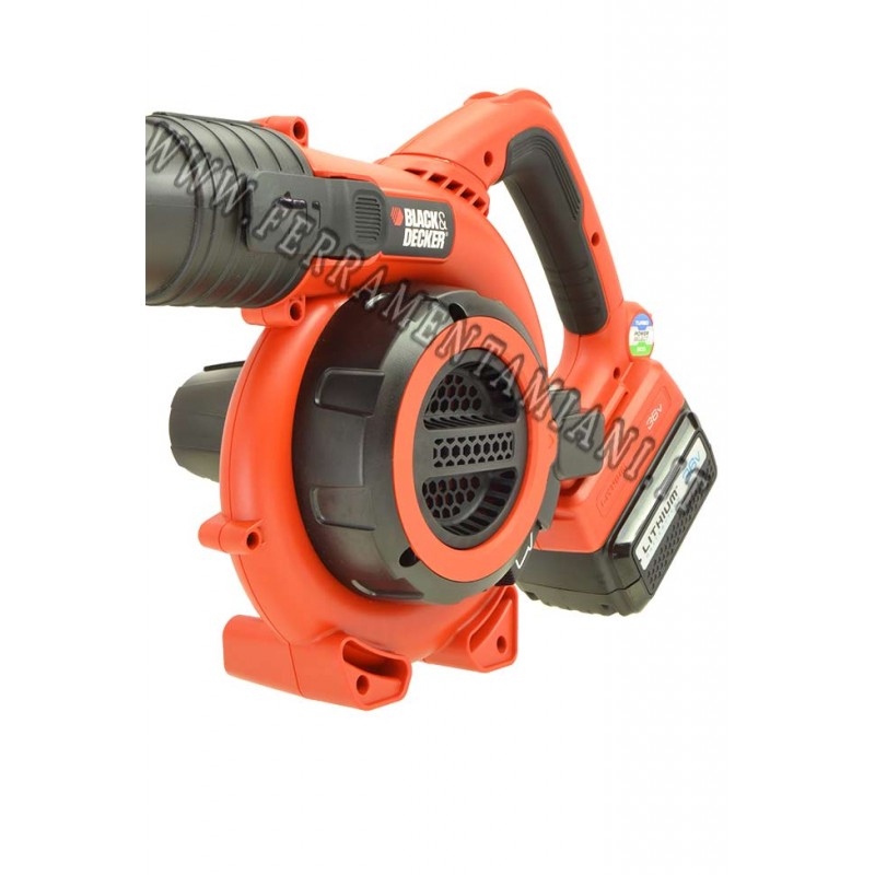 Soffiatore Aspiratore Trituratore BLACK+DECKER 36V | Senza Batteria | Motore Brushless - Foto 4