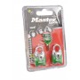 MINI LUCCHETTO DA 20 MM CORPO LEXAN ARCO IN ACCIAIO MASTER LOCK ART. 4630EURT