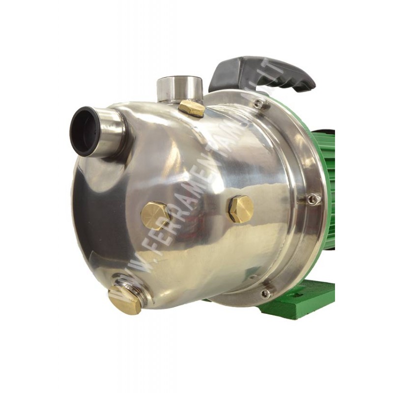 Pompa Superficie Jet81 Ribimex - 750W, Autoadescante, Verde/Nero Per Acqua Pulita - Foto 5