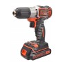 TRAPANO AVVITATORE 18V CON 2 BATTERIE AL LITIO MOD. ASD184KB BLACK & DECKER