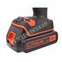 TRAPANO AVVITATORE 18V CON 2 BATTERIE AL LITIO MOD. ASD184KB BLACK & DECKER