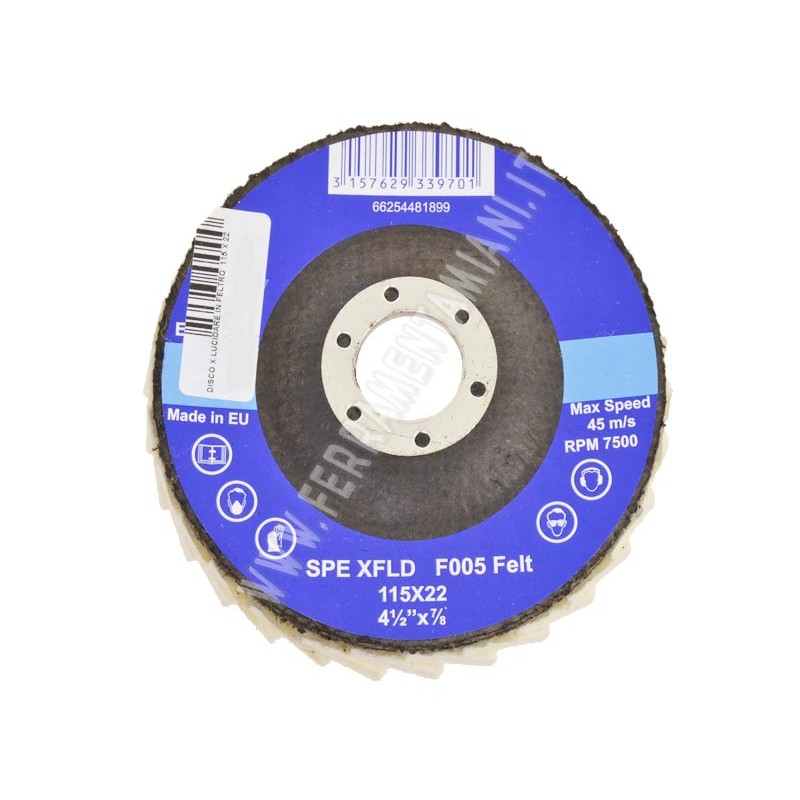 CUFFIA PER LUCIDARE ø Mm 140 Art. 339.00 - PG