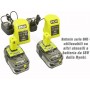 RASAERBA IBRIDO (2 BATTERIE LITIO 18V+CO RRENTE) RYOBI MOD RLM18C34H25 5133002367