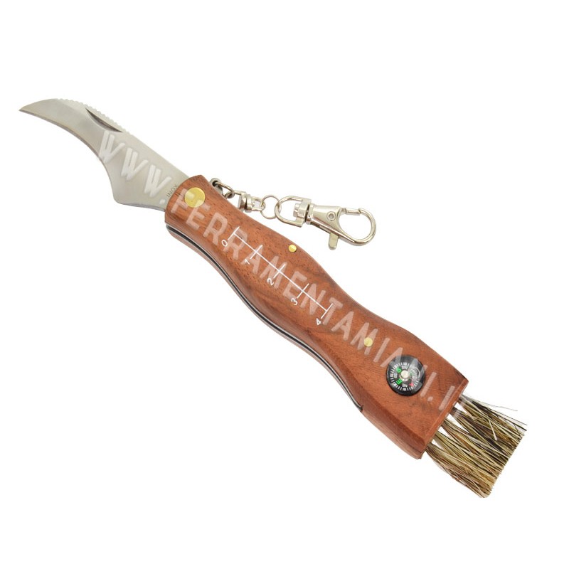 GRÄWE® Coltello Damasco Con Manico In Legno Duro E Pietra Per Affilare 400/1000 - 3