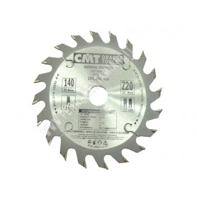 LAMA CIRCOLARE AL WIDIA 140x2.4x20 MM Z 20 CMT ART. 291.140.20H