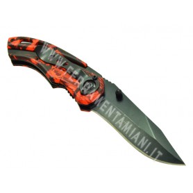 COLTELLO TASCABILE MANICO IN ALLUMINIO AUSONIA ART. 26555