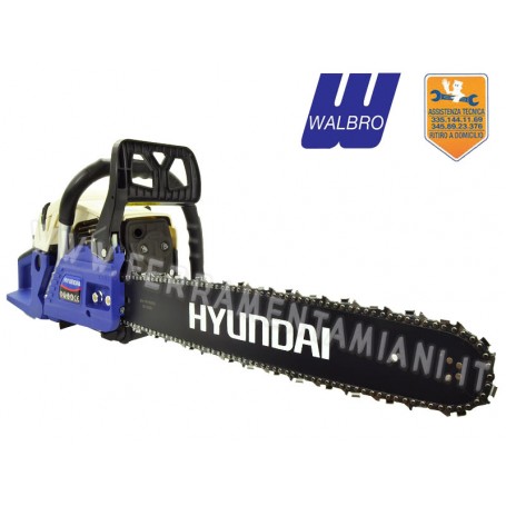 MOTOSEGA FORESTALE A SCOPPIO 49,3 CC BAR RA DA 50 CM HYUNDAI YS 5020 COD. 35330