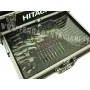 TRAPANO A BATTERIA HITACHI DV18DJL 2 BAT TERIE+VALIGIA METALLICA+SERIE INSERTI