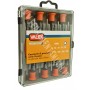 CACCIAVITI DI PRECISIONE TORX 8 PEZZI T5 -T20 VALEX LINEA ARANCIO ART. 1463496