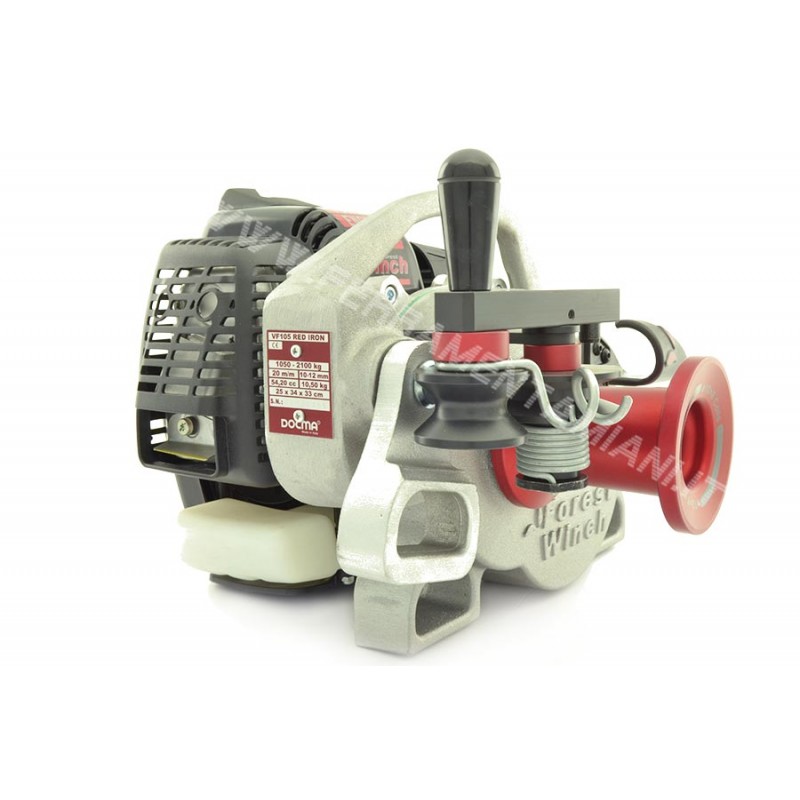 Verricello Forestale Docma Forest VF105 - Motore A Scoppio, Fune Ø10mm X 100m, Made In Italy - Foto 9