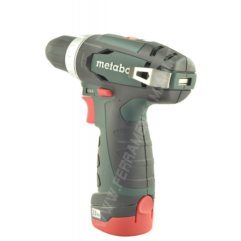 Trapano Avvitatore Metabo BS 614051500 A Batteria 18V, Coppia 60 Nm, Due Batterie LiPOWER Da 2 Ah, Custodia Inclusa